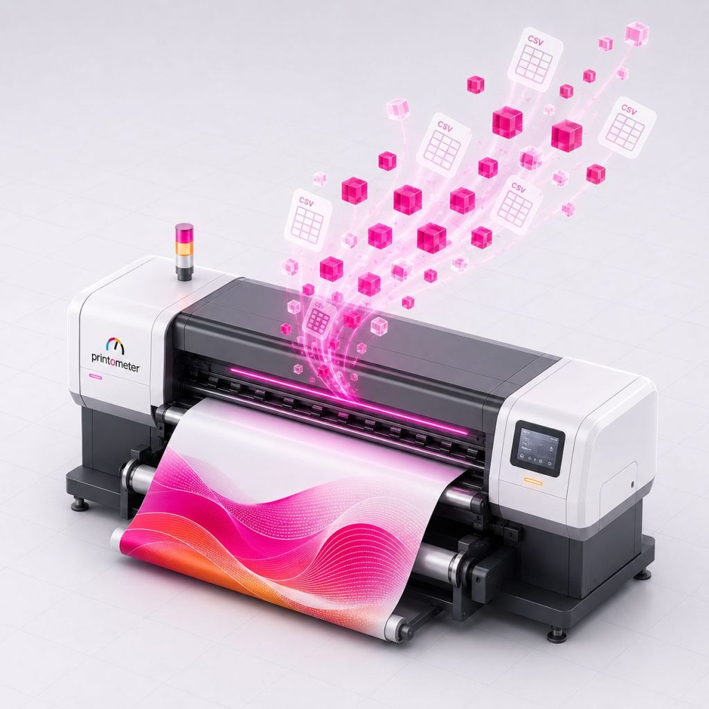 Printometer sammelt Verbrauchsdaten von Großformatdruckern für echte Druckkosten